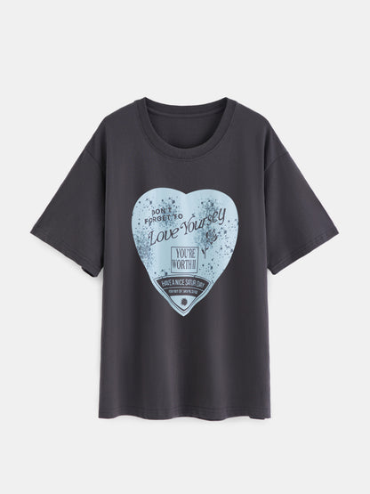 Printed Pullover T-Shirt 1270632