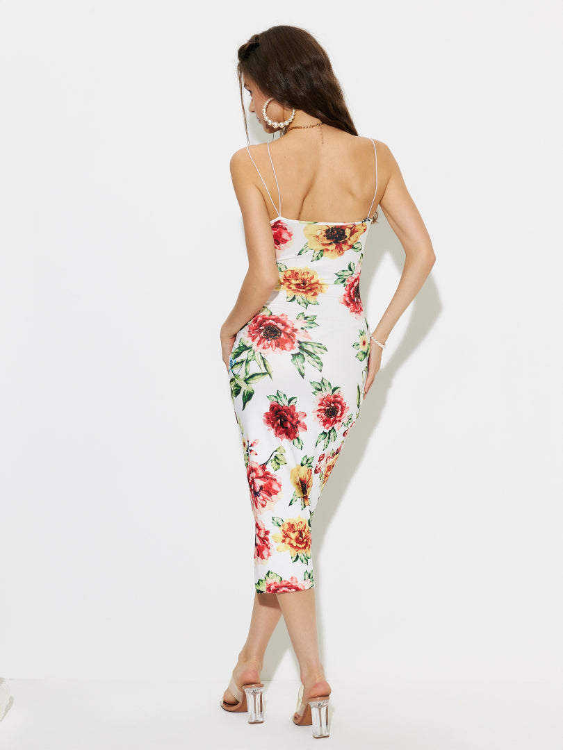 Printed Bodycon Dress 1296182