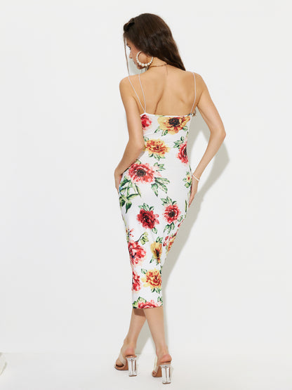 Printed Bodycon Dress 1296182