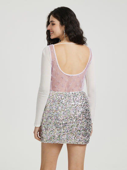 Sheer Pullover T-Shirt 114781