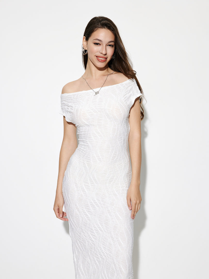 Sheer Bodycon Dress 1276542