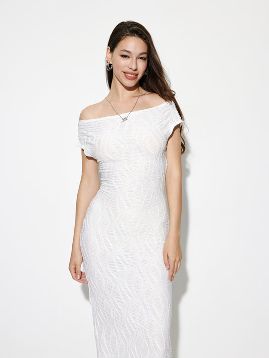 Sheer Bodycon Dress 1276542