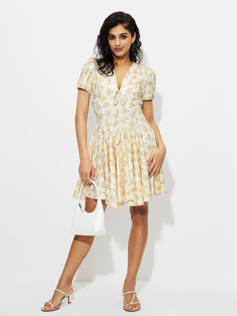 Tied A-Line Dress 1262662