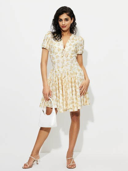 Tied A-Line Dress 1262662