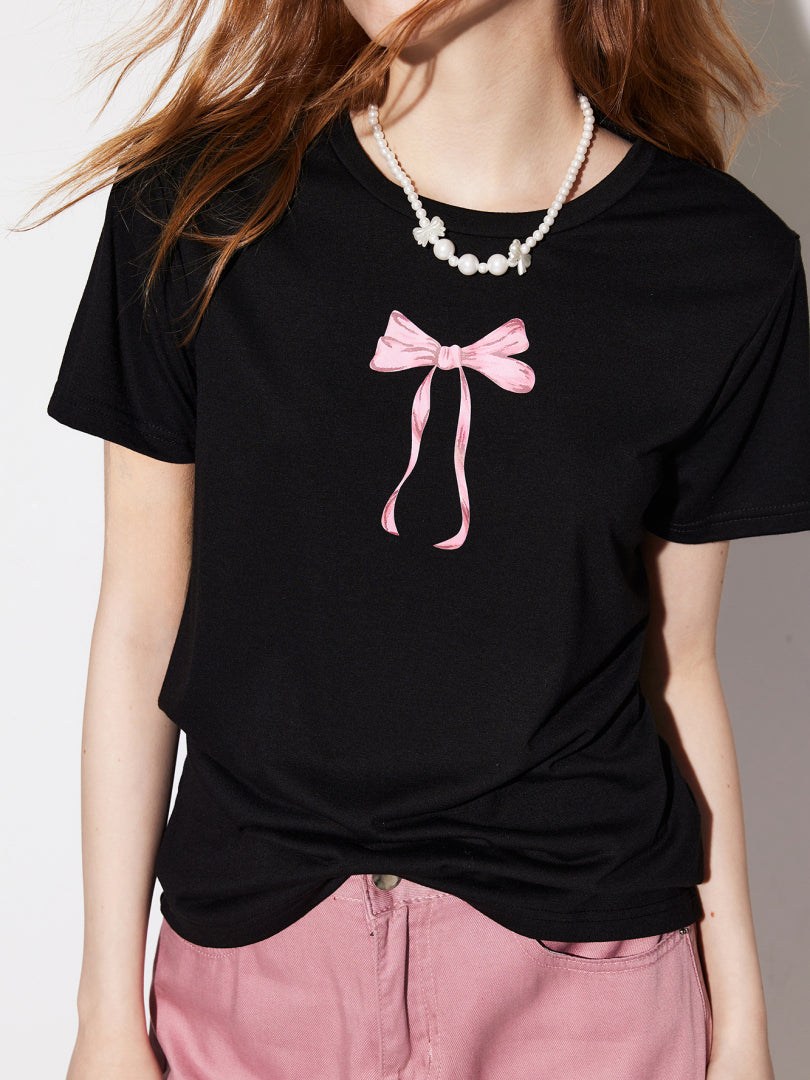 Printed Pullover T-Shirt 1282012