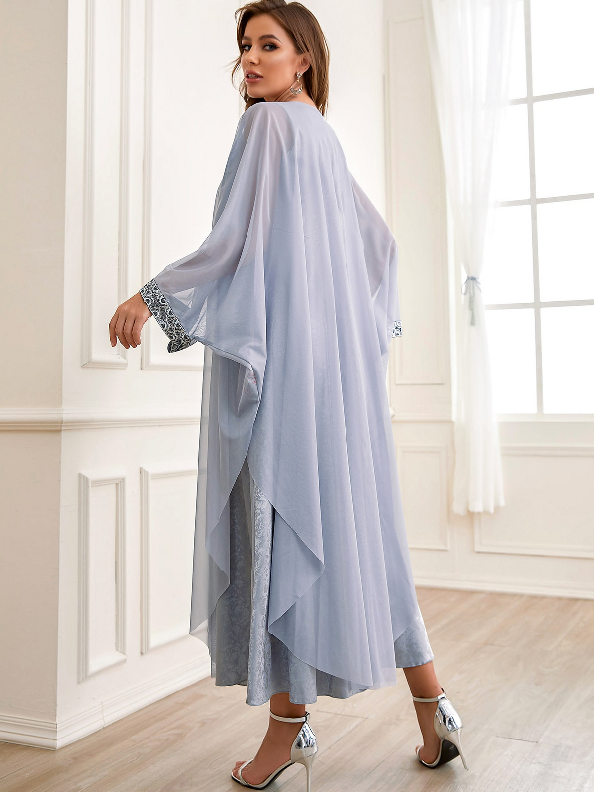 Ruffle Arabian Dresses 1282722