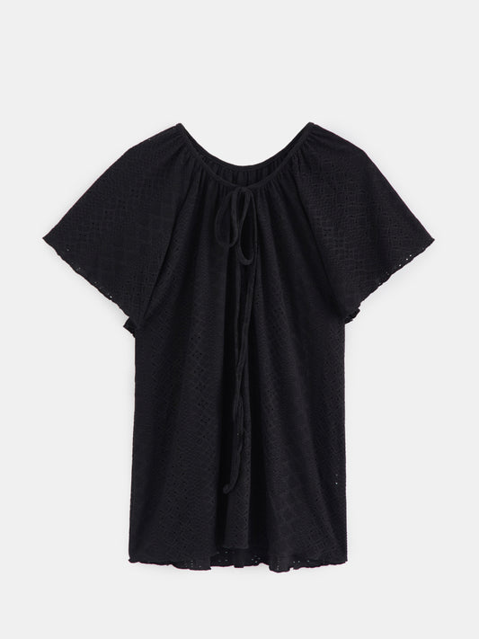 Knotted Pullover Blouse 120087