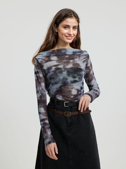 Sheer Pullover T-Shirt 113088