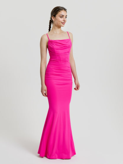 Maxi Gathered Cami Dress 107375