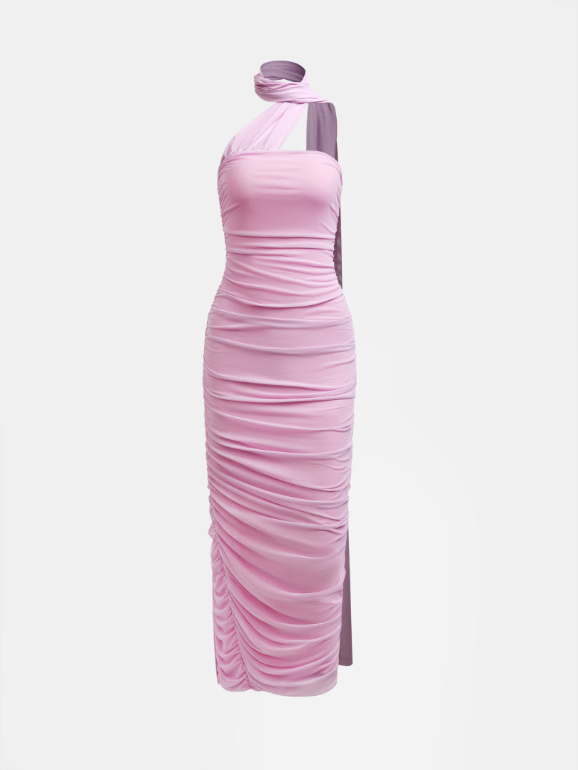 Gathered Bodycon Dress 1254252