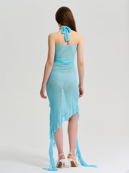 Sheer Bodycon Dress 111328