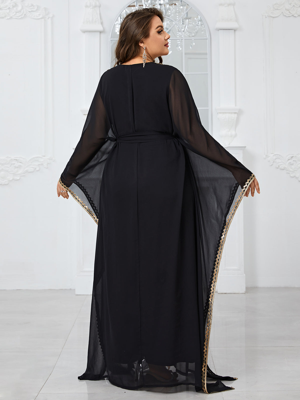 پڵەس سایز ڕەنگ بلۆک جل و بەرگی عەرەبی 1288202