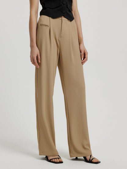 Darted Straight Leg Trousers 111243