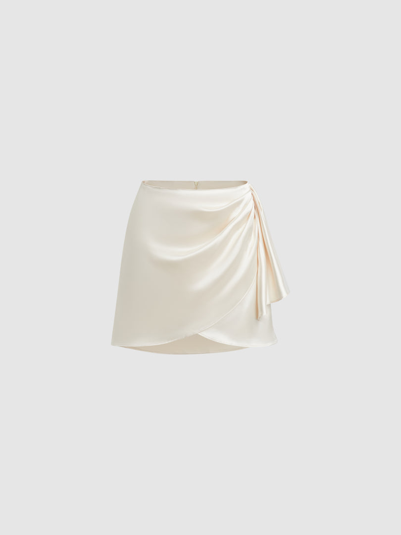 Wrapped A-Line Skirt 1252422