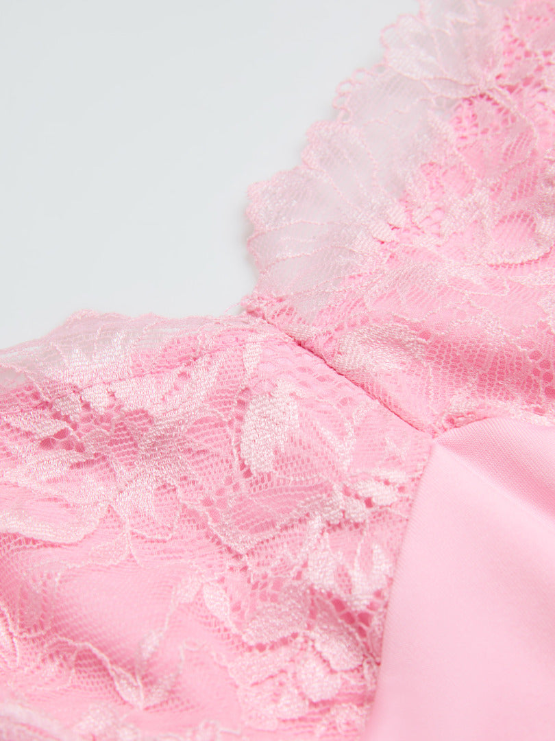 Lace-trimmed Tank Top 1293932