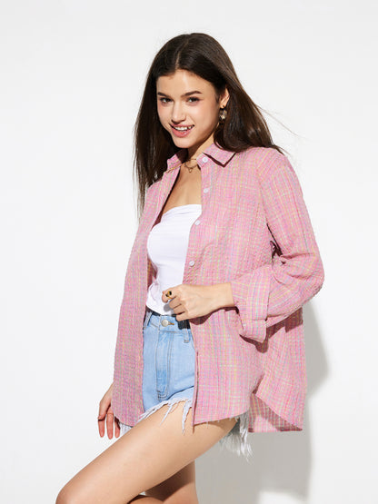 Placket Blouse 1289312