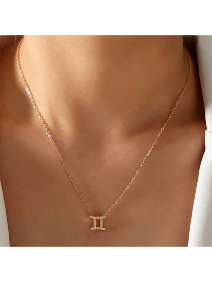 FOR MOM 12 Sign Zodiac Necklace¡ꡧOne-size random shipment¡ê? 1239272