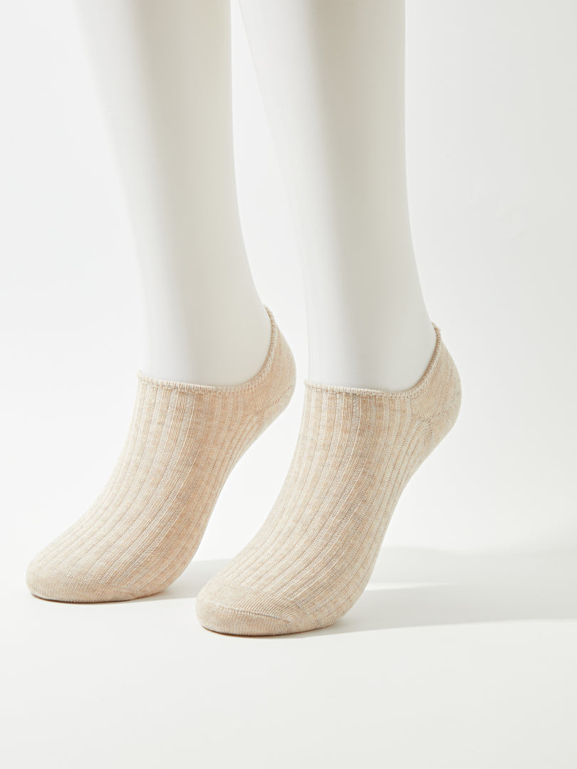 Ribbed Shoe Liner Socks 120362