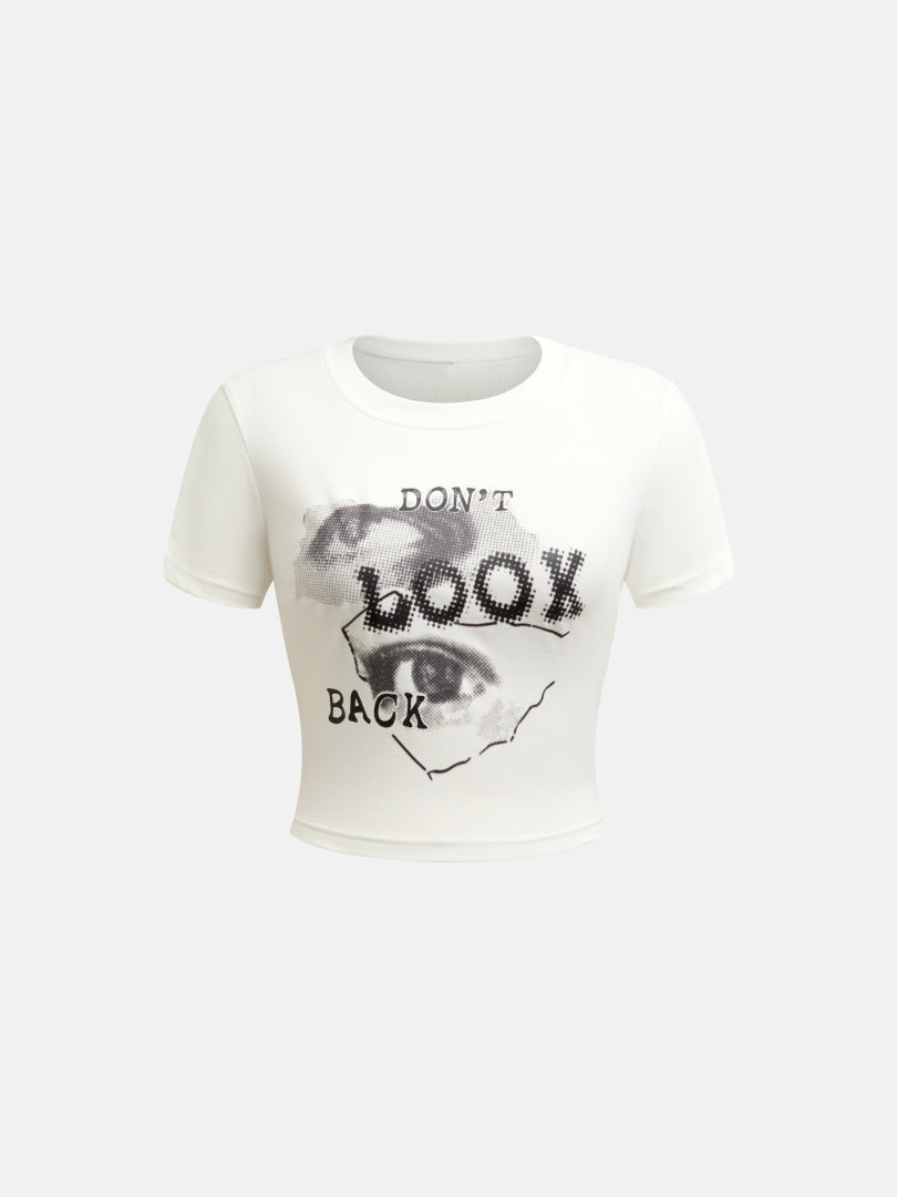 Printed Pullover T-Shirt 1276282