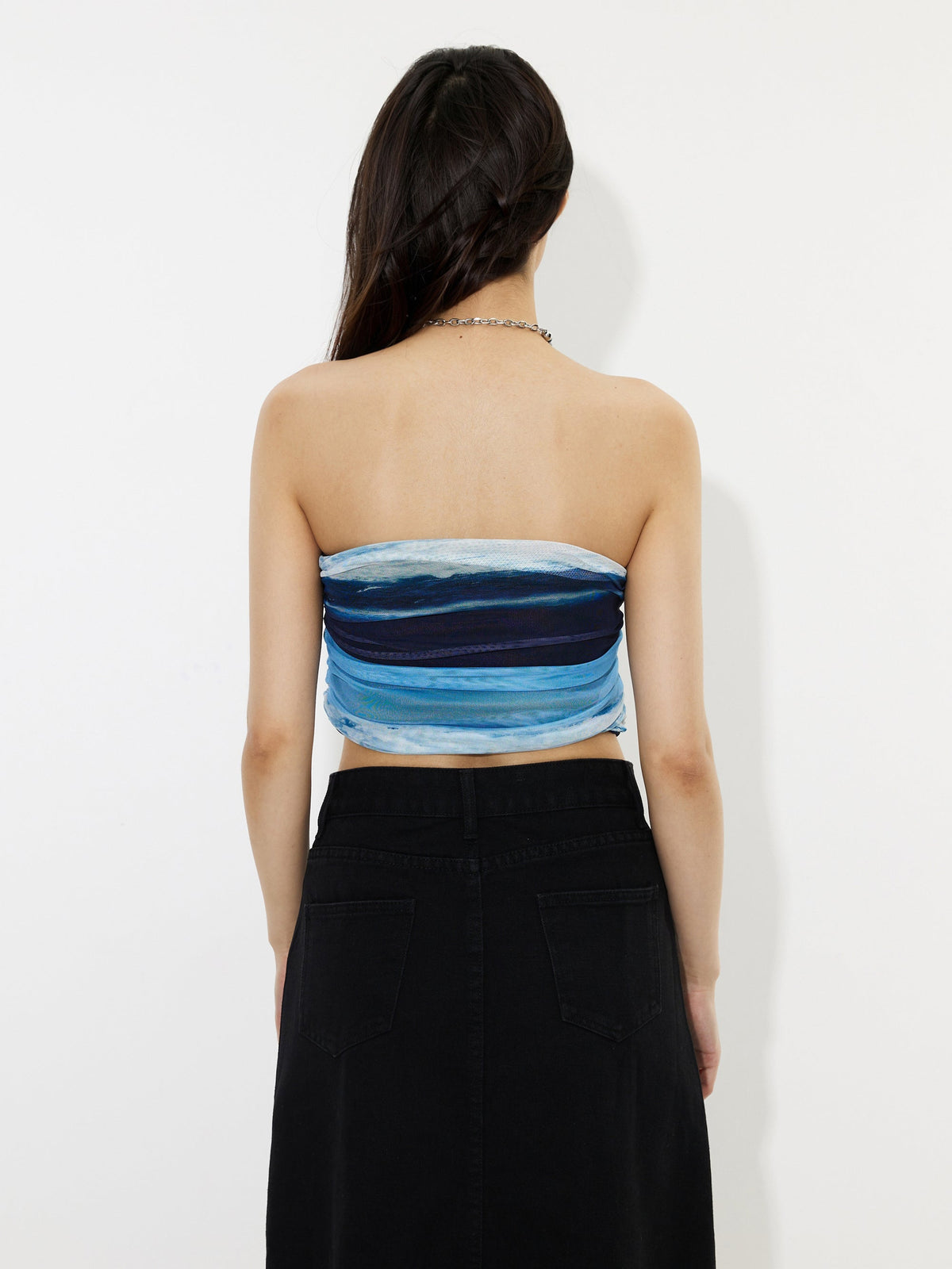 Gathered Tube Top 1248602