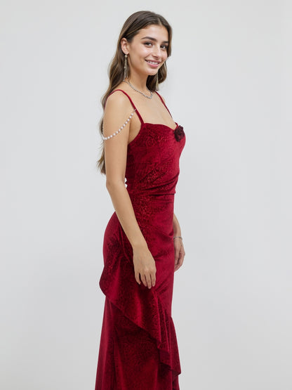 Ruffle Bodycon Dress 115034