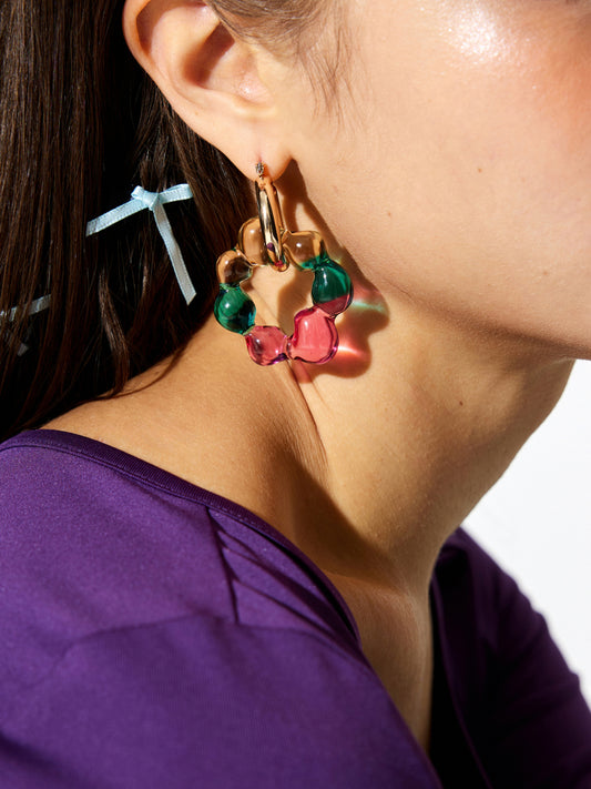 Geometric Artificial Jewellery - Hoop 1268692