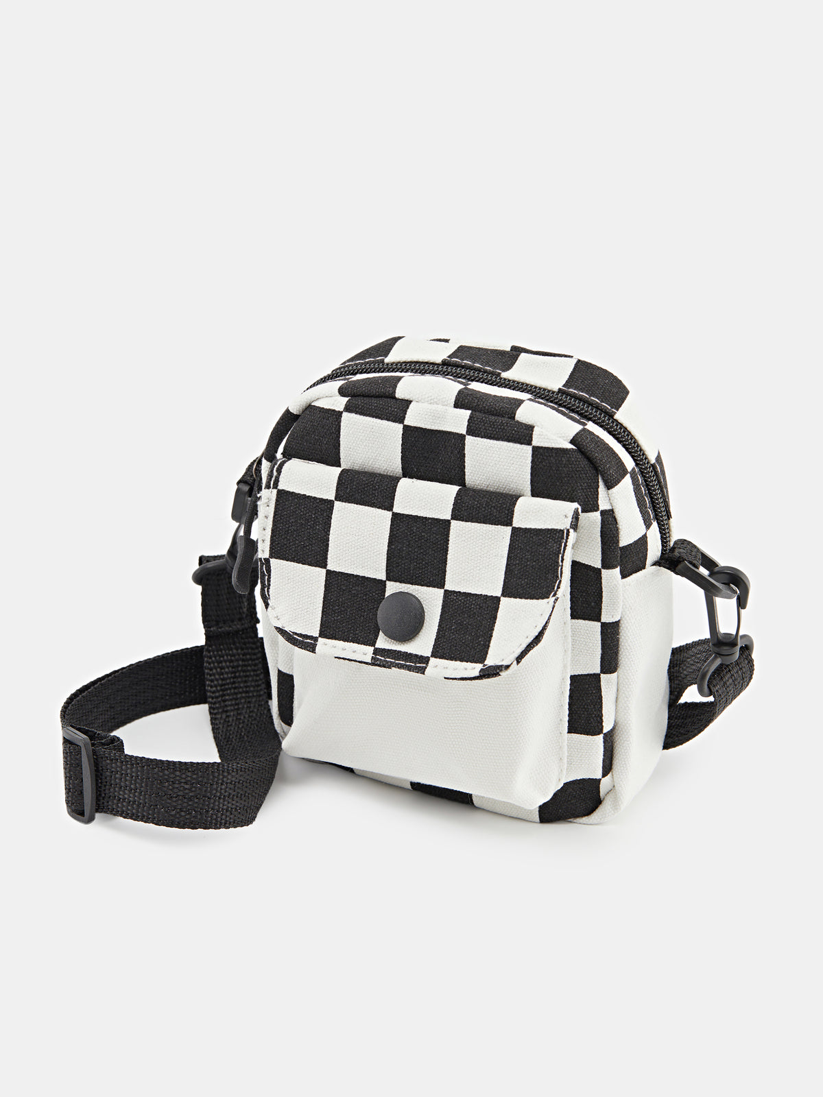 Checked Sling Bag 121002