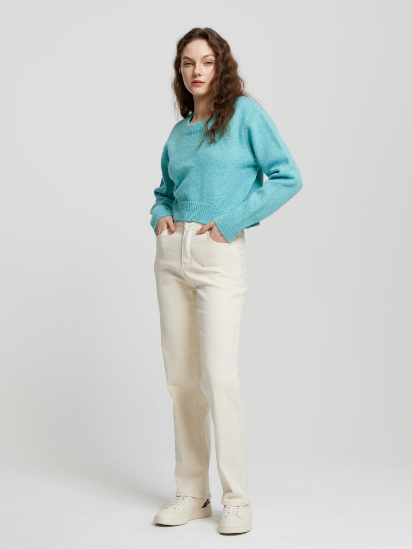 Straight Leg Jeans 112286