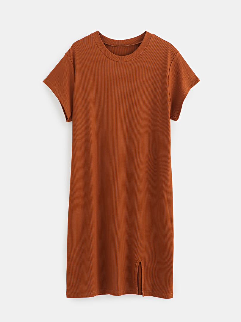 Plus Size T-Shirt Dress 120527