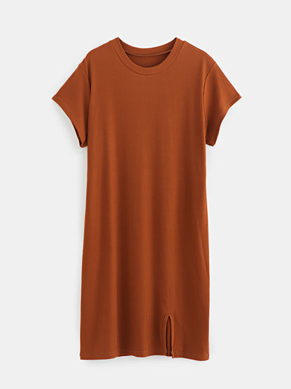 Plus Size T-Shirt Dress 120527