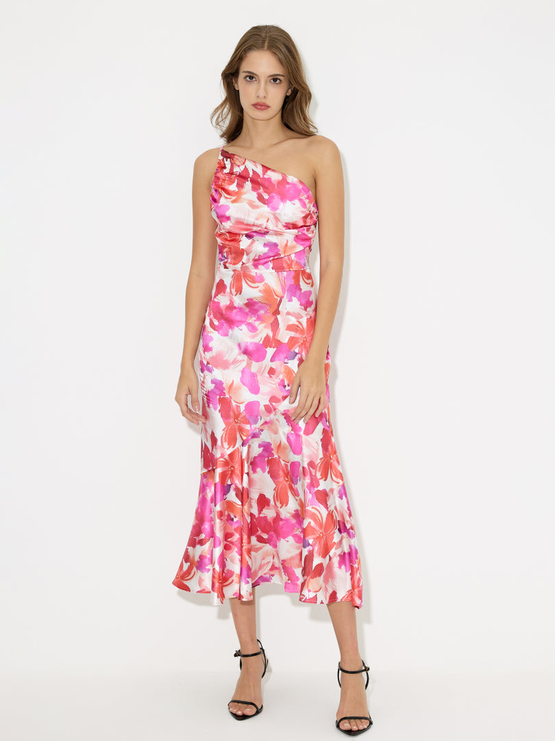 Asymmetric Bodycon Dress 119942