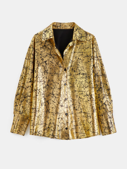 Placket Blouse 119611