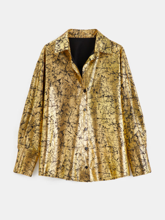 Placket Blouse 119611