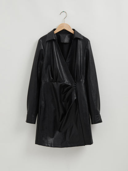 Gathered Blazer Dress 110712