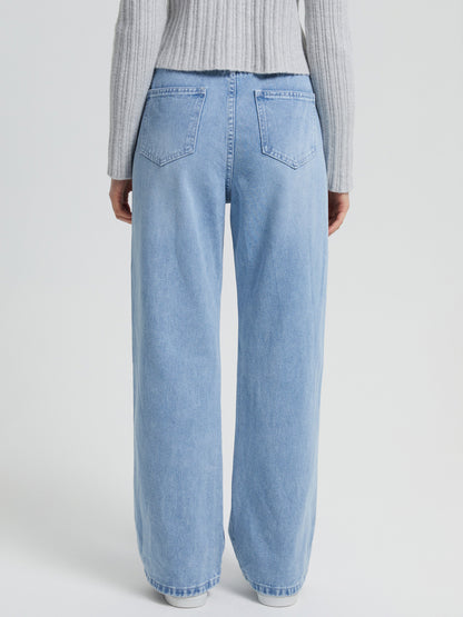 Straight Leg Jeans 113829
