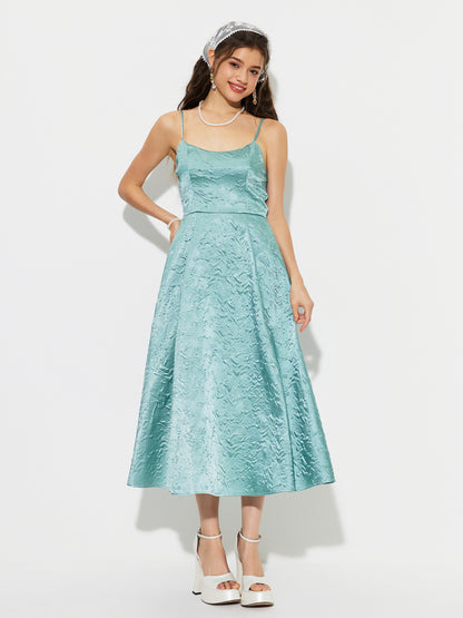Open Back A-Line Dress 1295732