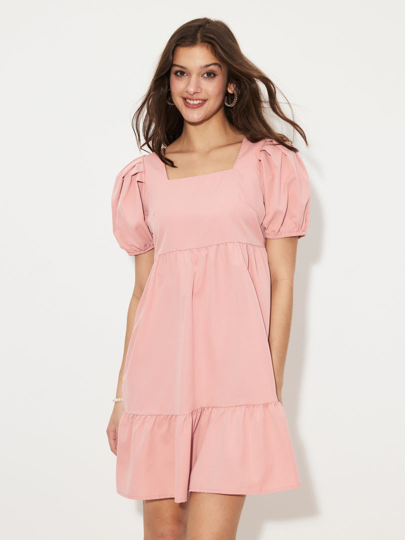 Ruffle A-Line Dress 1251372