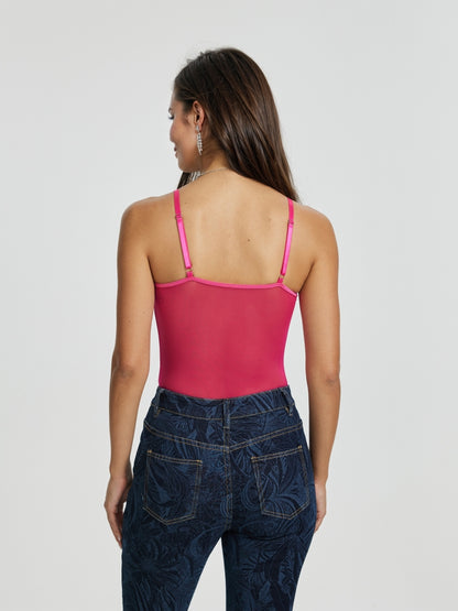 Patchwork Bodysuit 115639