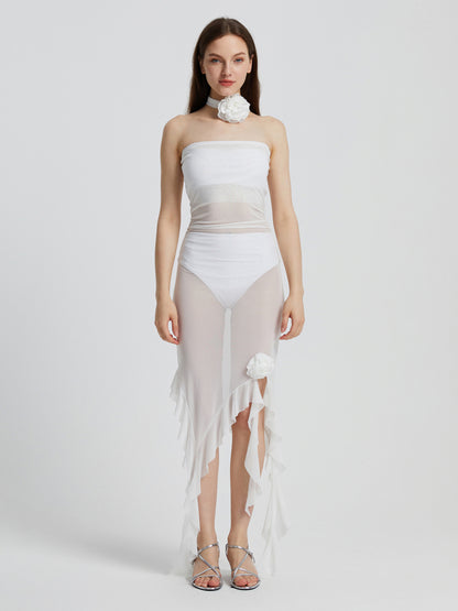 Sheer Bodycon Dress 111328