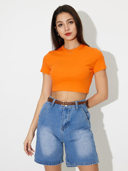 Cotton Crop T-Shirt 120378