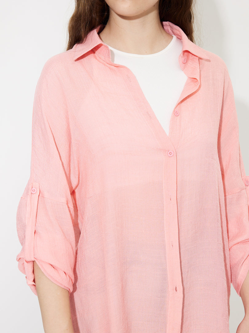 Placket Blouse 1237802