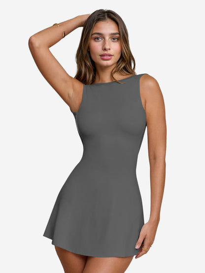 Open Back Bodycon Dress 1247052