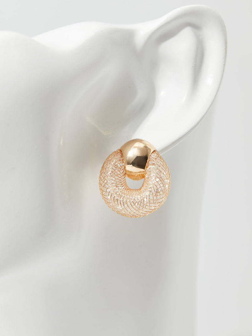 Geometric Artificial Jewellery - Stud 1231171