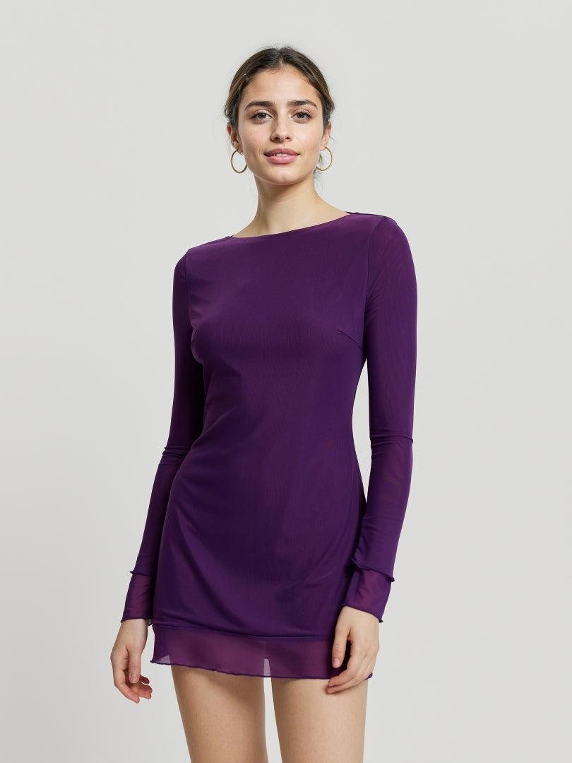 Open Back Bodycon Dress 113680