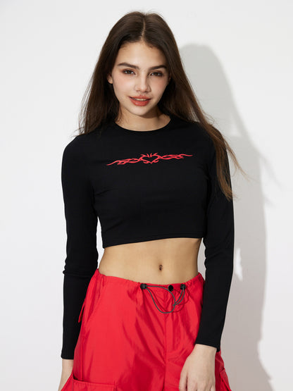 Printed Pullover T-Shirt 118684