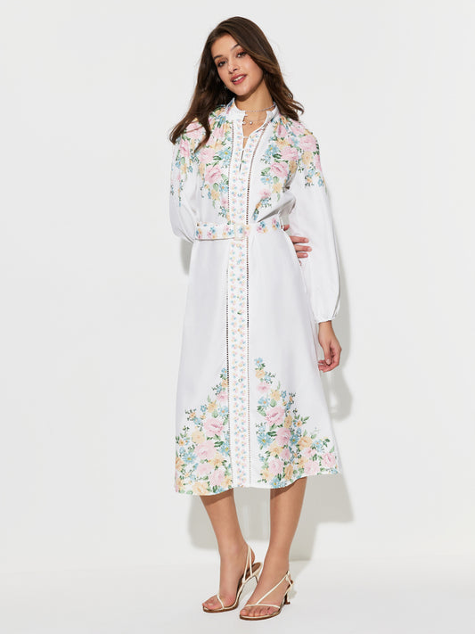 Belted Shirt Dress 1296392