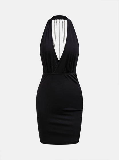 Open Back Bodycon Dress 1251362