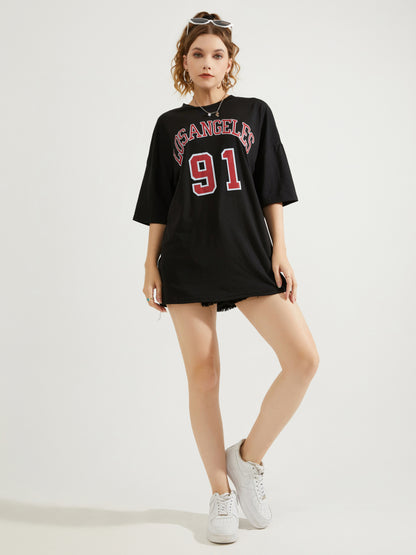 Printed Pullover T-Shirt 74798