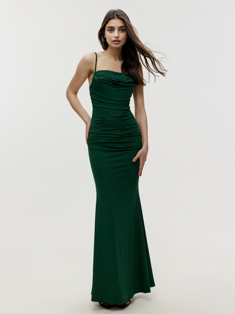 Maxi Gathered Cami Dress 107375