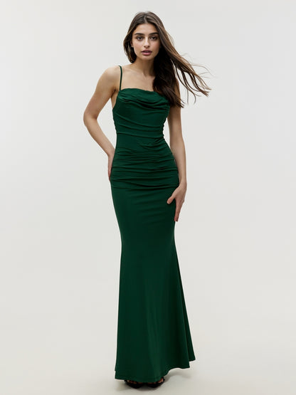Maxi Gathered Cami Dress 107375